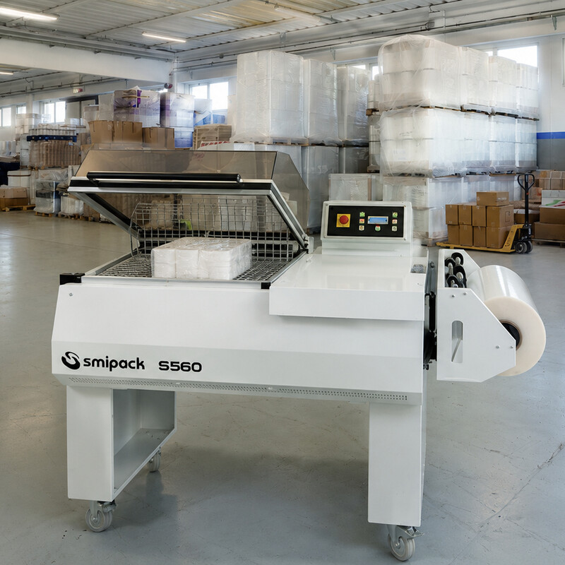 Confezionatrice angolare a campana Smipack S560